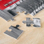 London Red Phone Box - 8x10 - 110 pcs. Legpuzzel (Zijkant)