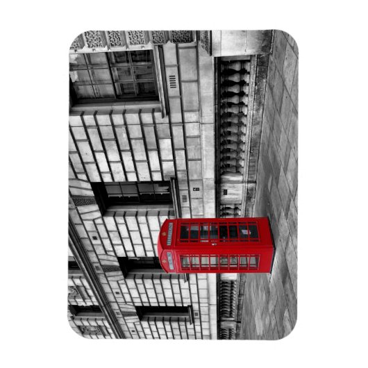 London Red Phone Box Magnet Magneet (Verticaal)