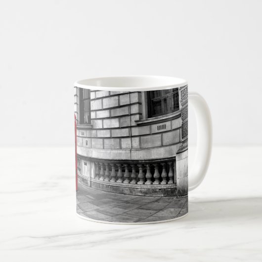 London Red Phone Box Mok (Voorkant rechts)