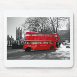 London Red Routemaster Bus Muismat