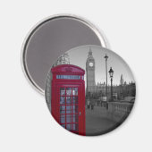London Red Telefoon box Magneet (Voorkant / Achterkant)