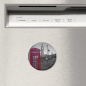 London Red Telefoon box Magneet (Insitu (Vaatwasser))