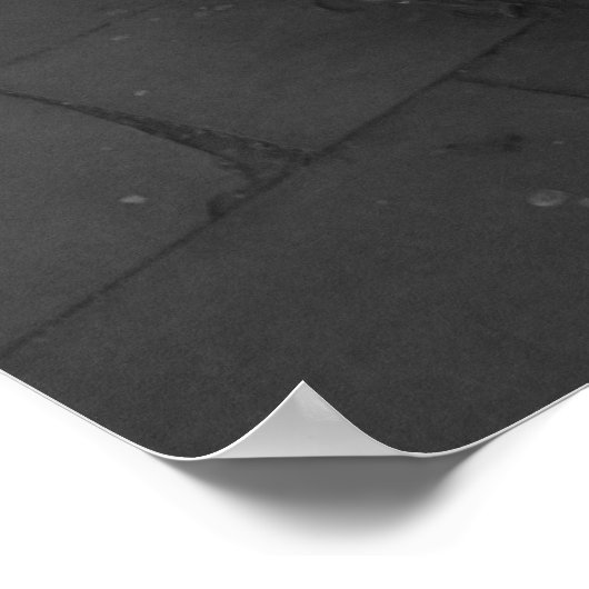 London Red Telefoon box Poster (Hoek)