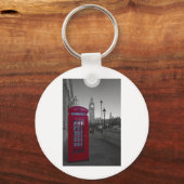 London Red Telefoon box Sleutelhanger (Voorkant)
