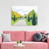 London Regent's Park uitzicht canvas print (Insitu (Woonkamer))