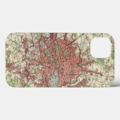 London Region Map Case-Mate iPhone Case (Achterkant (horizontaal))