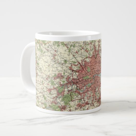 London Region Map Grote Koffiekop (Links)