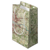 London Region Map Klein Cadeauzakje (Voorkant Gekanteld)