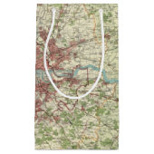 London Region Map Klein Cadeauzakje (Voorkant)