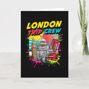 London Reis Crew Engeland Vakantie St Paul's Toren Kaart