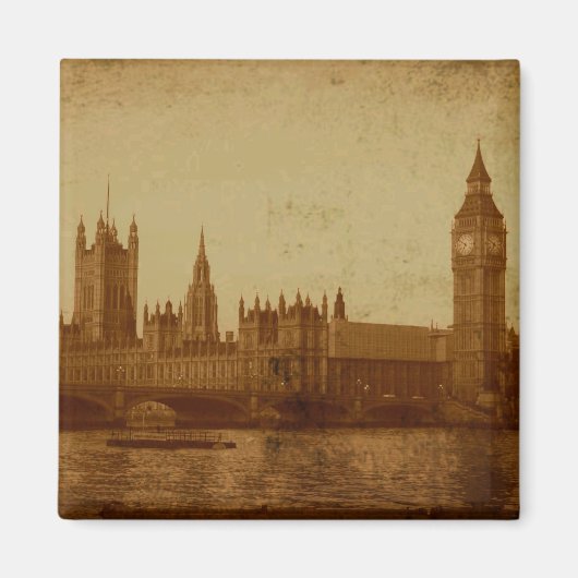 London River Thames Magnet (Voorkant)
