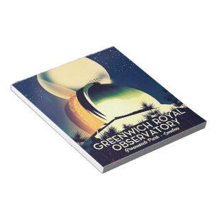 London Royal Observatory Greenwich Notitieblok