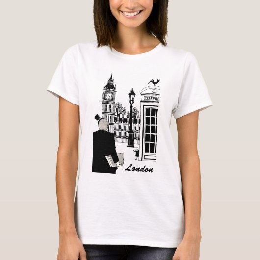 London Scene T-shirt (Voorkant)