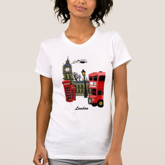London Scene T-shirt (Voorkant)
