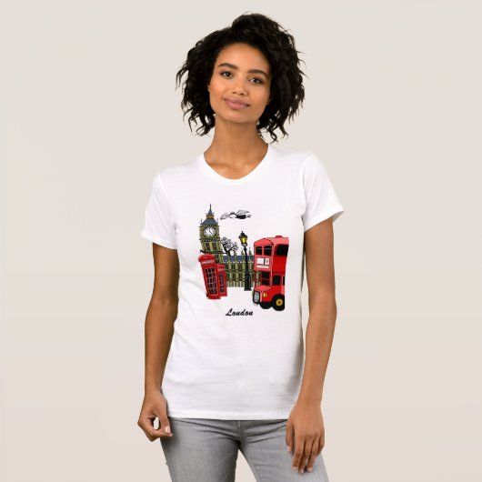 London Scene T-shirt (Voorkant volledig)