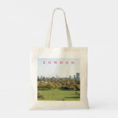 London seen from Primrose Hill tote bag (Achterkant)