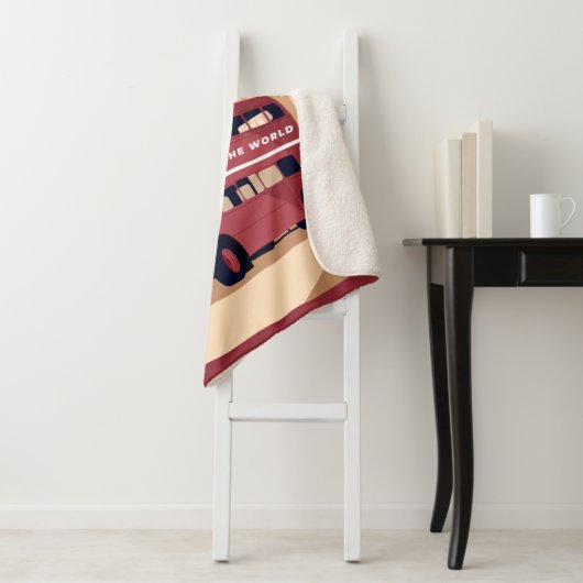 LONDON Sherpa Blanket Deken (In situ)