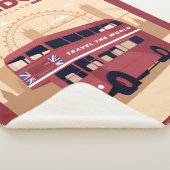 LONDON Sherpa Blanket Sherpa Deken (3/4)