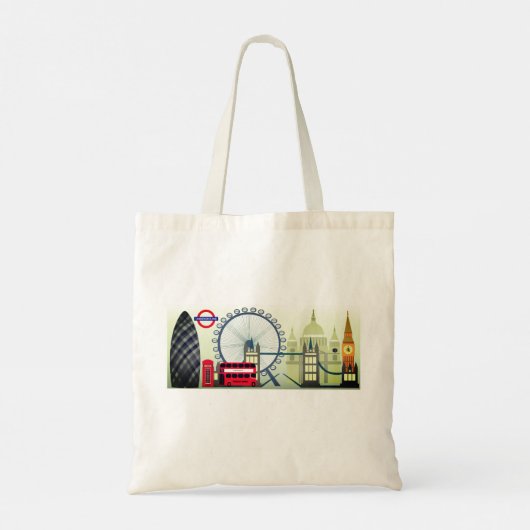 London Sightsee Tote Bag (Achterkant)