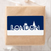 London silhouette etiket (Insitu)