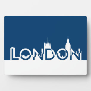 London silhouette fotoplaat