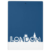 London silhouette klembord (Achterkant)