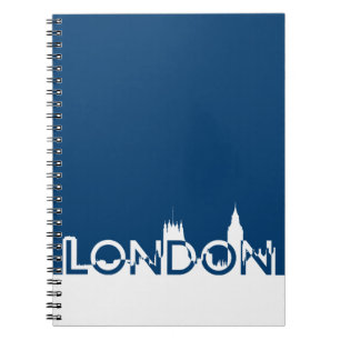 London silhouette notitieboek
