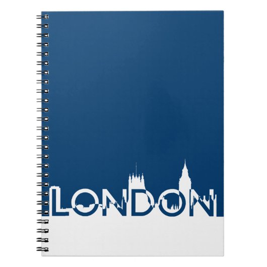 London silhouette notitieboek (Voorkant)