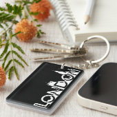 London silhouette sleutelhanger (Voorkant Rechts)