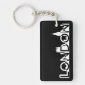 London silhouette sleutelhanger (Voorkant)