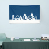 London silhouette spandoek (Beurs)