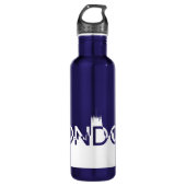 London silhouette waterfles  (Voorkant)