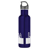 London silhouette waterfles  (Achterkant)