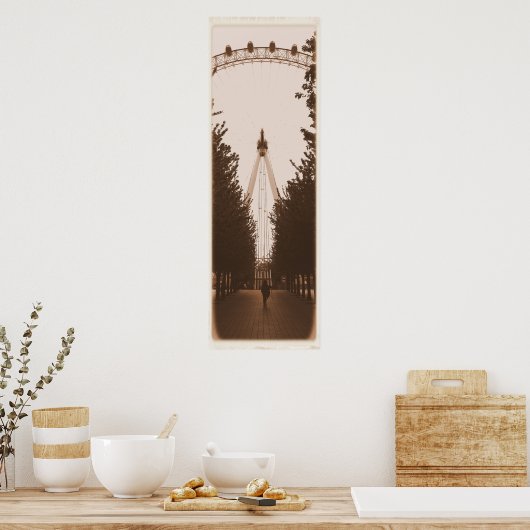 London Single Eye - Poster (Keuken)