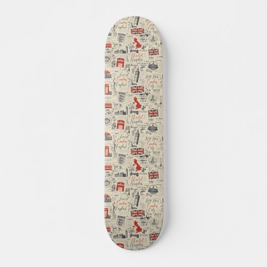  London Skateboard (Voorkant)