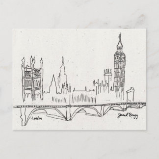 London Sketch Briefkaart