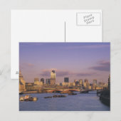 London Skyline 2 Briefkaart (Voorkant / Achterkant)