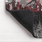 london skyline abstract muismat (Hoek)