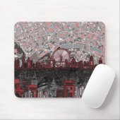 london skyline abstract muismat (Met muis)