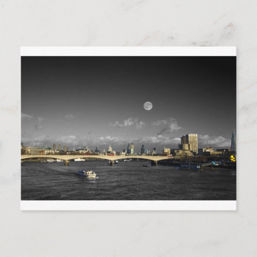 London Skyline Briefkaart (Voorkant)