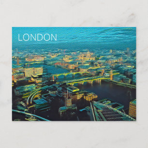 London Skyline Briefkaart