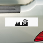 London Skyline Bumpersticker (Op auto)