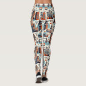 London Skyline Chic Leggings (Achterkant)
