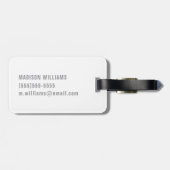 London Skyline Colored Buildings Bagagelabel (Achterkant horizontaal)