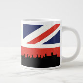 London Skyline | De Britse vlag Grote Koffiekop (Rechts)