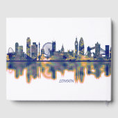 London Skyline Gastenboek (Achterkant)