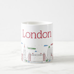 London Skyline Koffiemok