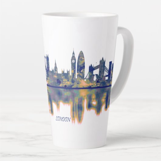 London Skyline Latte Mok (Rechterhoek)