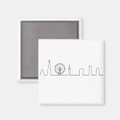London Skyline Magneet (Voorkant / Achterkant)