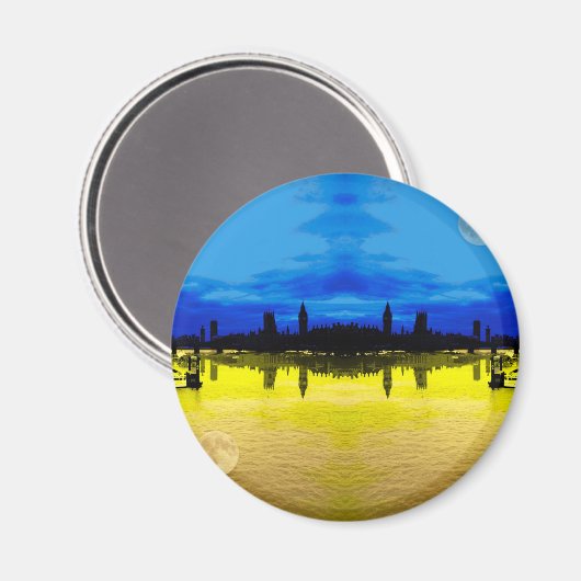 London Skyline Magneet (Voorkant / Achterkant)